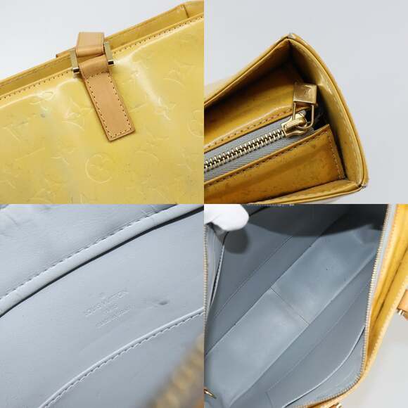 LOUIS VUITTON Monogram Vernis Columbus Tote Bag Gris M91028 - Picture 11 of 13